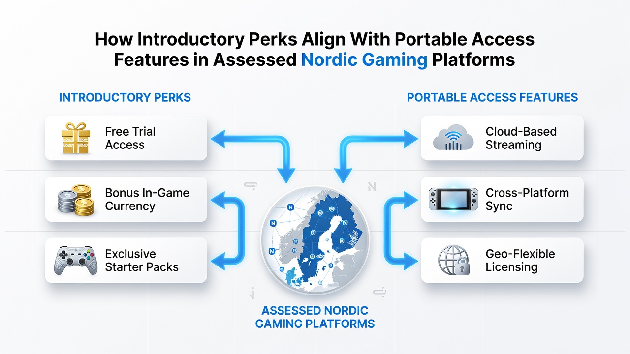 Detailed view of mobile app screens displaying aligned bonus features and portable gaming tools in Nordic markets
