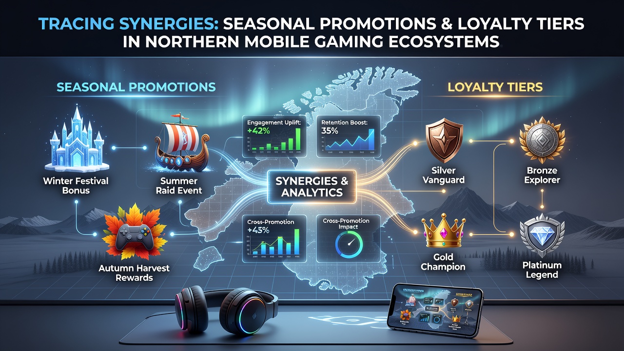 Analytics dashboard showing loyalty tier progression synced with seasonal campaign timelines in mobile gaming apps